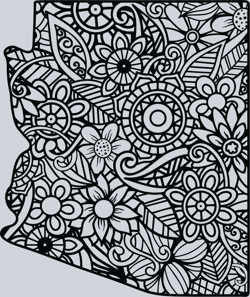 DTF Transfer Arizona - Mandala