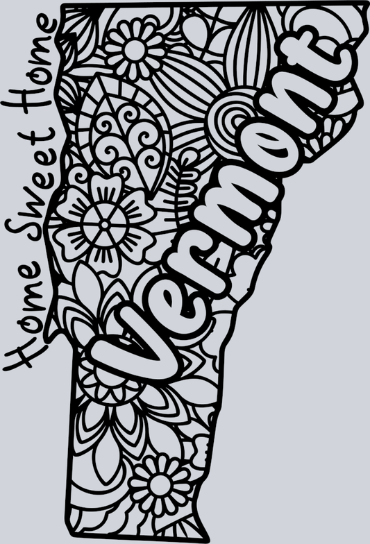 DTF Transfer Vermont - Home Sweet Home