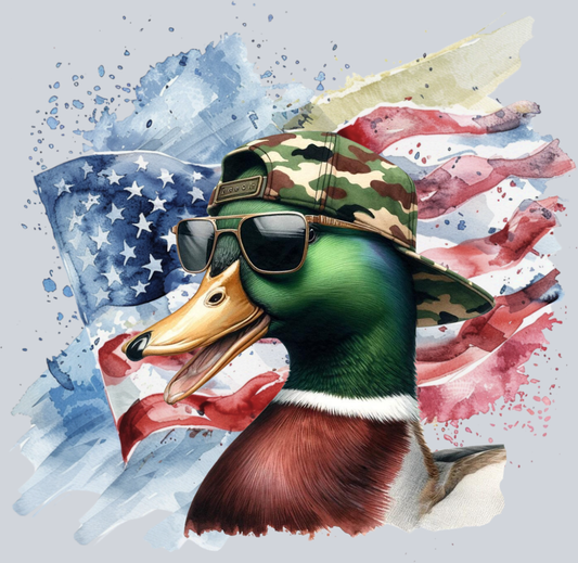 DTF Transfer Hunting - All American Duck