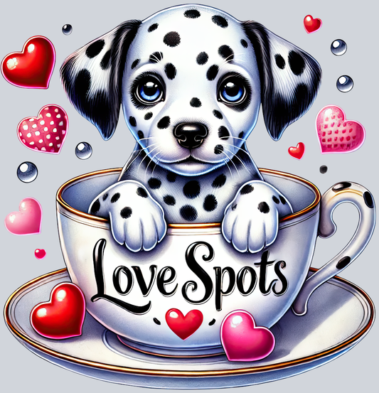 DTF Transfer Valentines - Love Spots