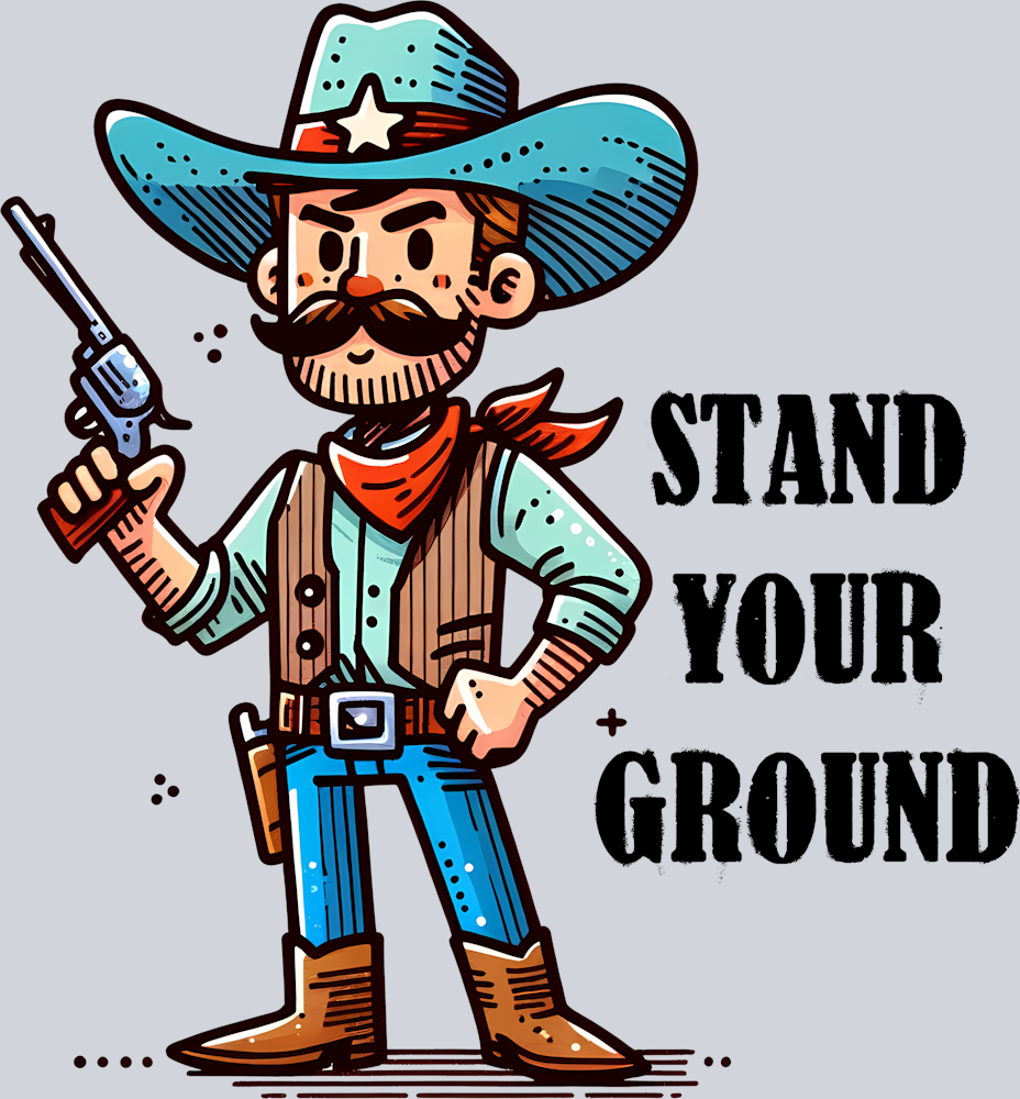 DTF Transfer Western - Stand Your Ground