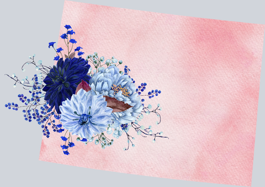 DTF Transfer Wyoming - Flowers Watercolor