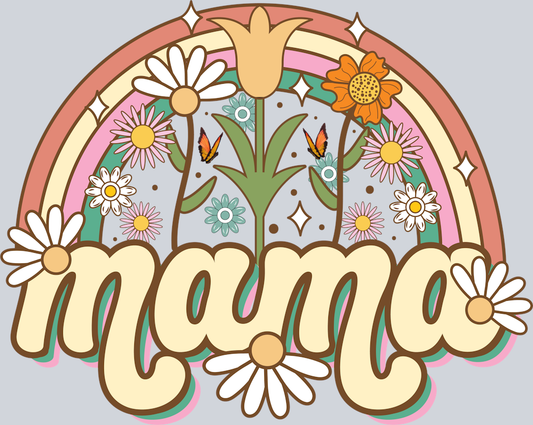 DTF Transfer Mother's Day - Mama Rainbow