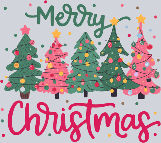 DTF Transfer Christmas - Merry Christmas 2