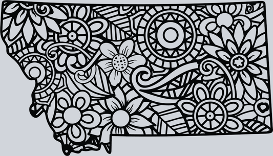 DTF Transfer Montana - Mandala