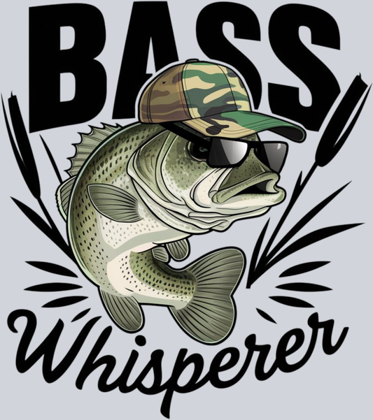 DTF Transfer Fishing - Bass Whisperer