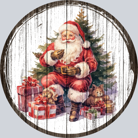 DTF Transfer Christmas - Santa Tree