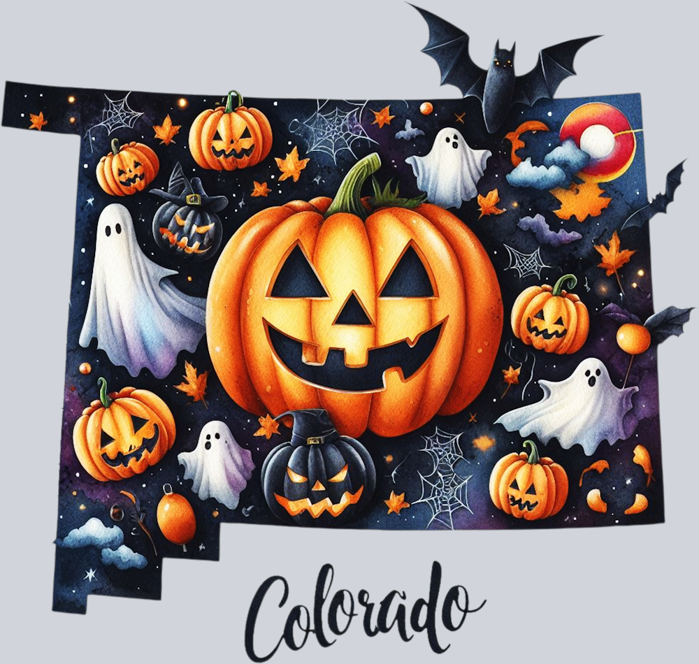 DTF Transfer Halloween States - Colorado