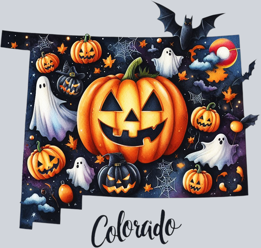 DTF Transfer Halloween States - Colorado
