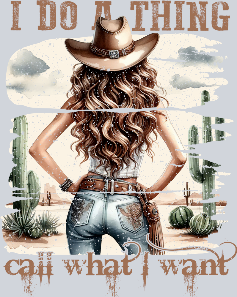 DTF Transfer Western - I Do A Thing