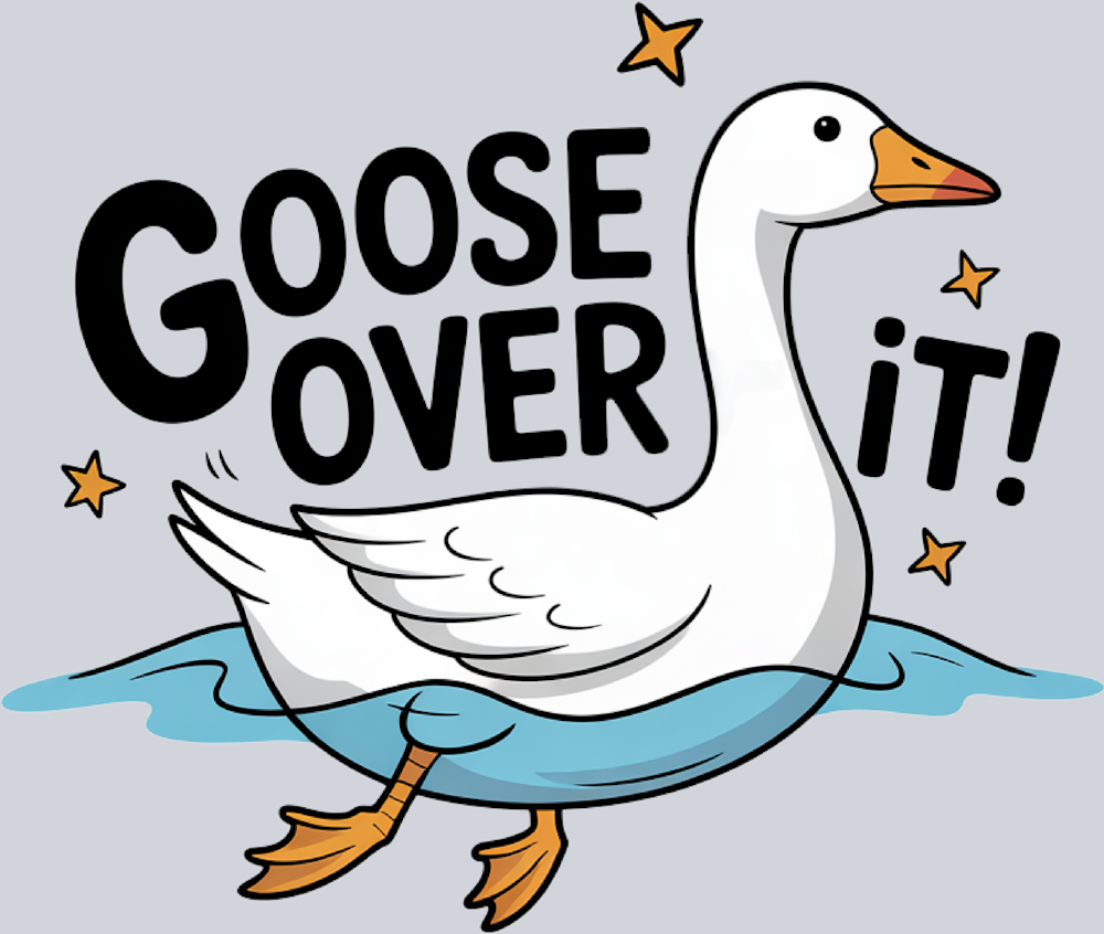 DTF Transfer Fowl - Goose over it
