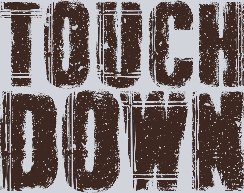 DTF Transfer Football - Touch Down