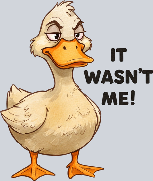 DTF Transfer Fowl - It wasn't Me