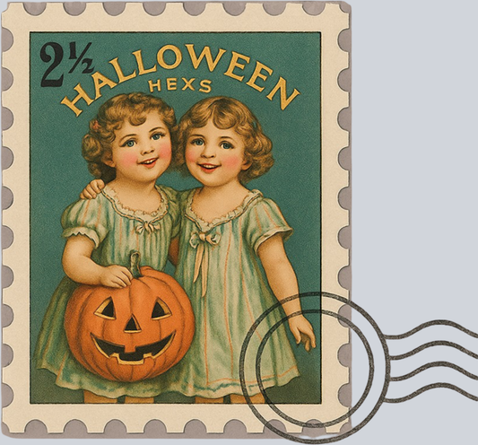 DTF Transfer Halloween - Postage Stamps 7