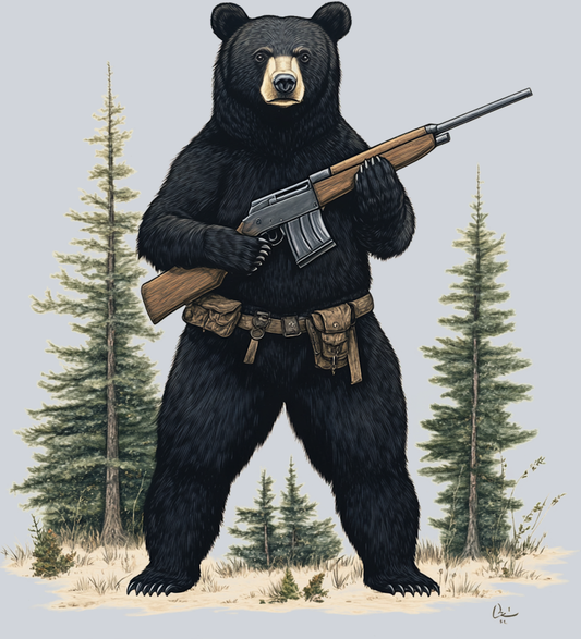 DTF Transfer Hunting - Bear Hunter