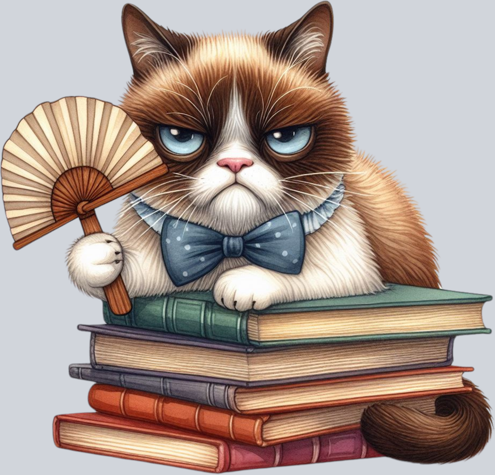 DTF Transfer Cats - Books