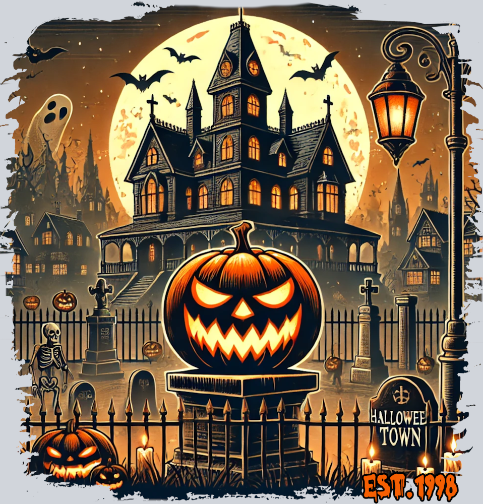 DTF Transfer Halloween - Halloweentown Est. 1998