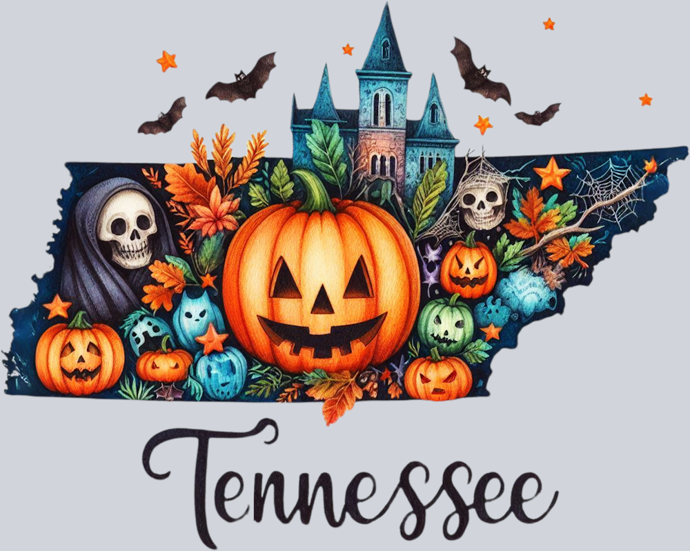 DTF Transfer Halloween States - Tennessee