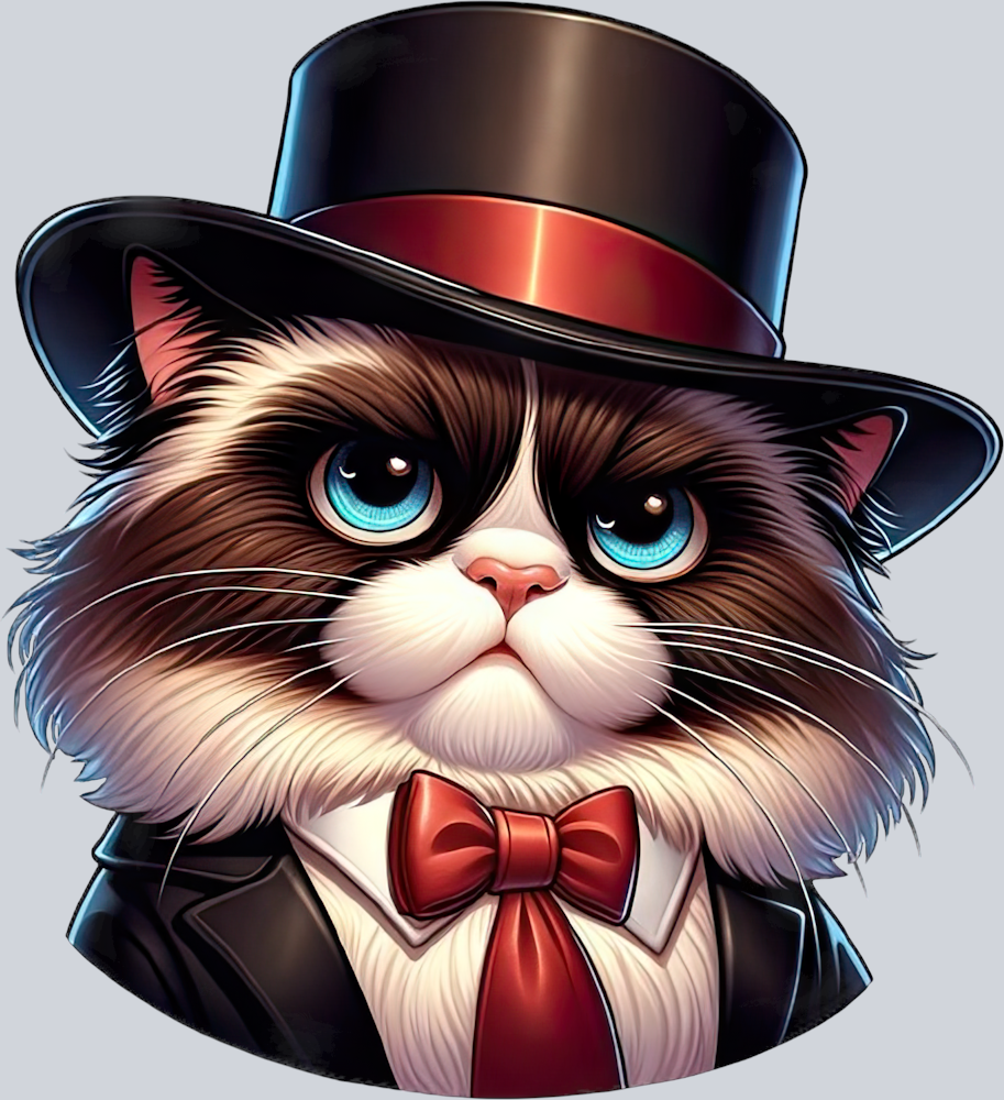 DTF Transfer Cats - Ragdoll