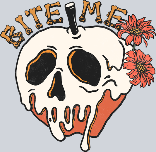DTF Transfer Halloween - Bite Me