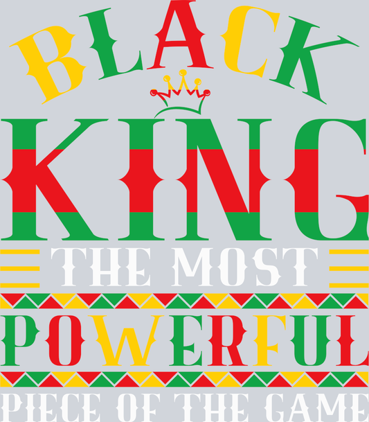 DTF Transfer Black History Month - Black King