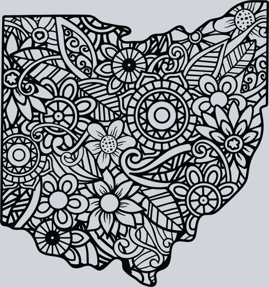 DTF Transfer Ohio - Mandala