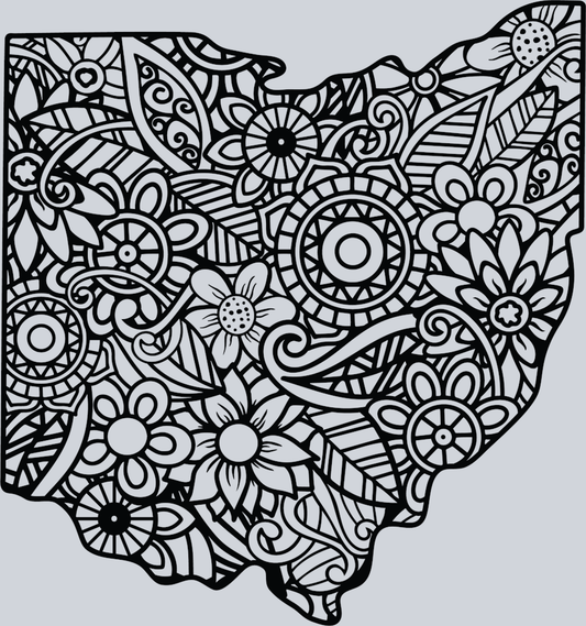 DTF Transfer Ohio - Mandala