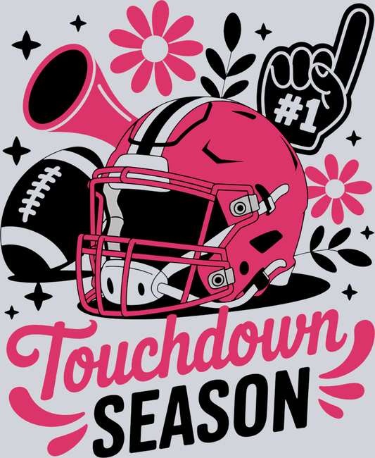 DTF Transfer Football - Touchdown Season #1