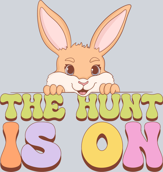 DTF Transfer Easter - The Hunt is On