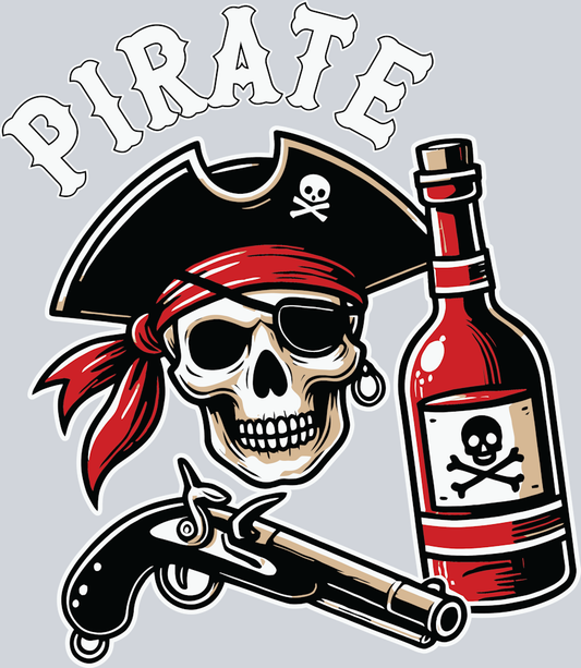 DTF Transfer High Seas - Pirate