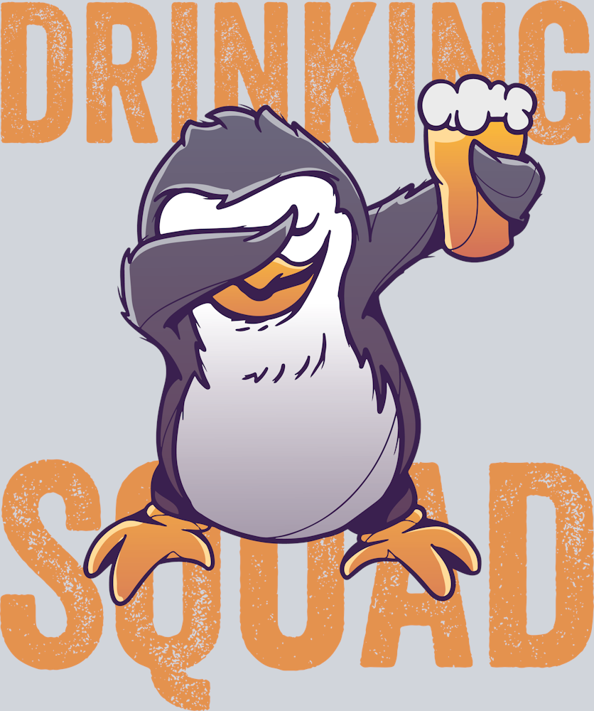 DTF Transfer Oktoberfest - Drinking Squad