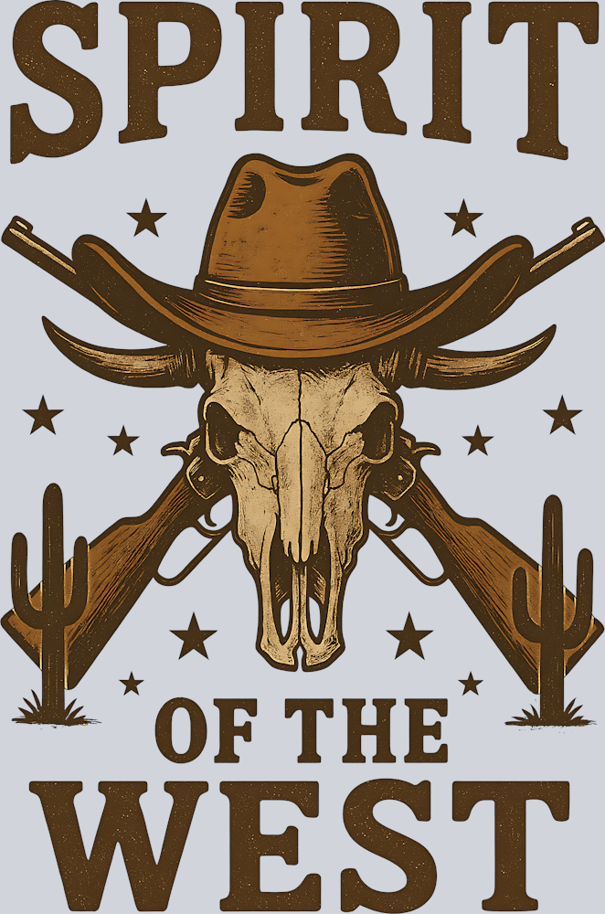 DTF Transfer Western - Spirit of the West