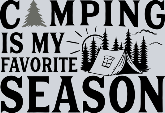 DTF Transfer Camping - Camping is my Favorite Season