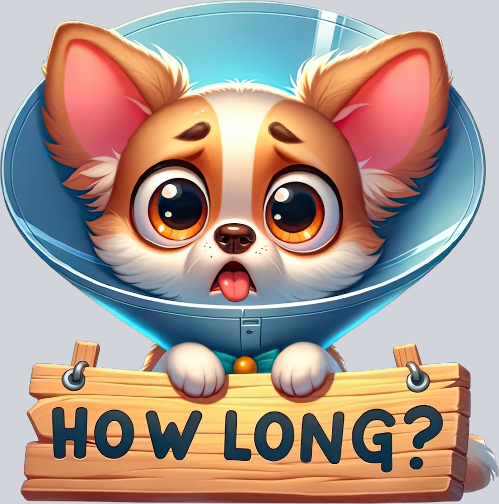 DTF Transfer Dogs - How Long Chihuahua