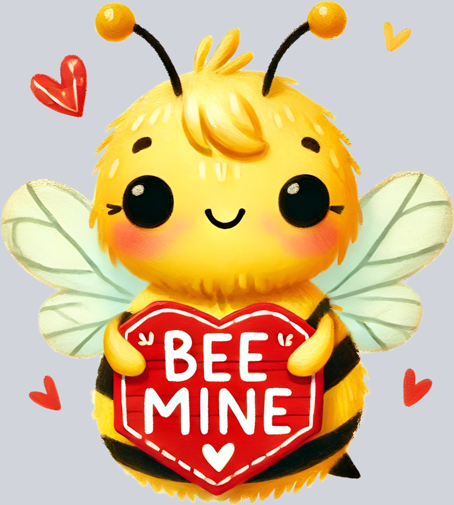 DTF Transfer Valentines - Bee Mine
