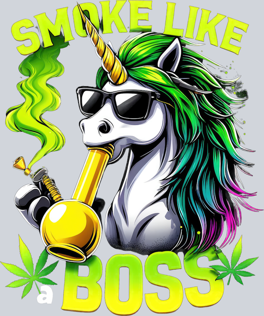 DTF Transfer 420 - Smoke Like Boss