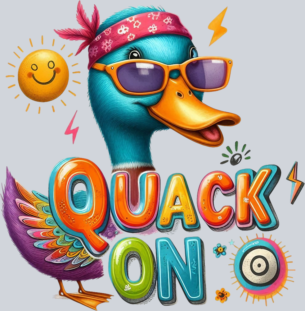 DTF Transfer Fowl Quack On One Source Supply DTF Transfer Fowl Quack On One Source Supply