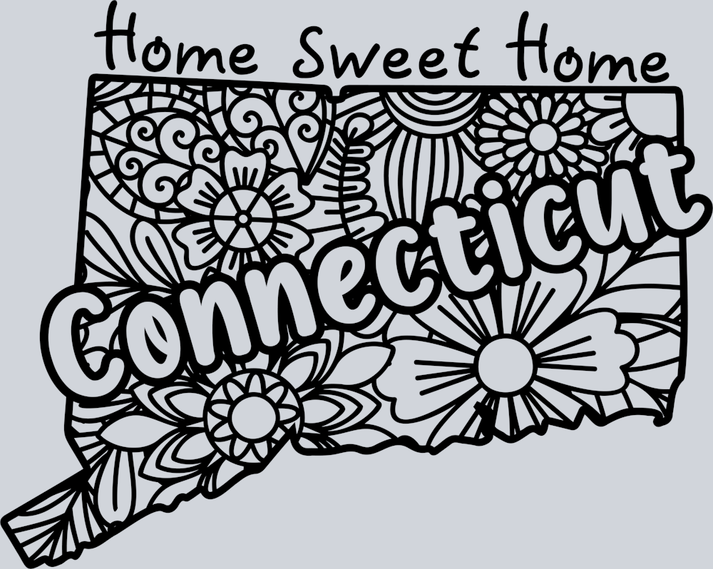 DTF Transfer Connecticut - Home Sweet Home