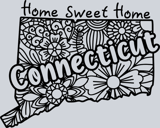 DTF Transfer Connecticut - Home Sweet Home