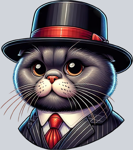 DTF Transfer Cats - Chartreux