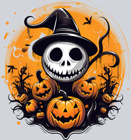 DTF Transfer Halloween - The Pumpkin King