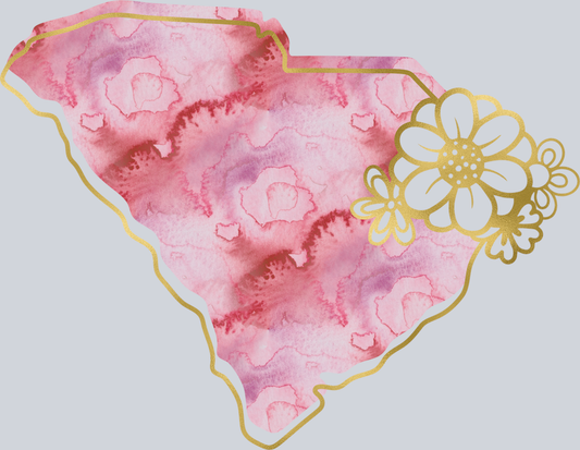 DTF Transfer South Carolina - Watercolor