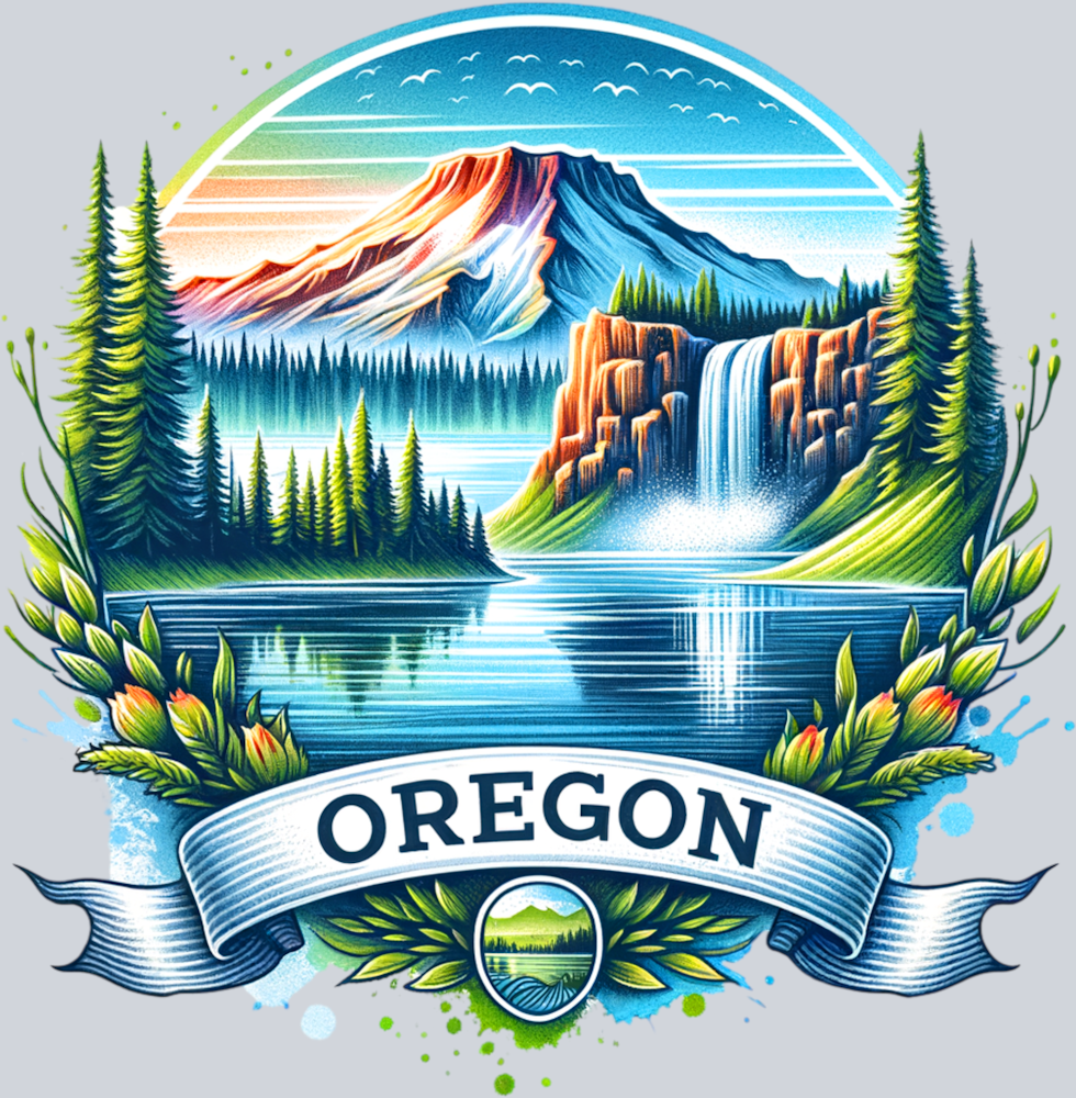 DTF Transfer Oregon - Lake