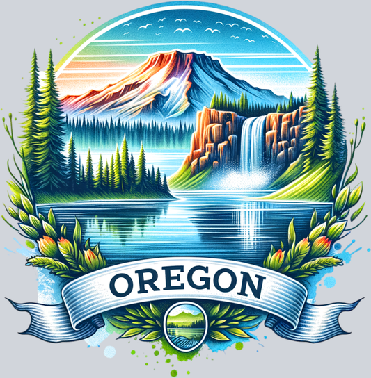 DTF Transfer Oregon - Lake