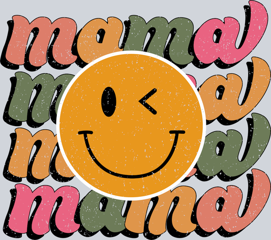 DTF Transfer Mother's Day - Mama Smile