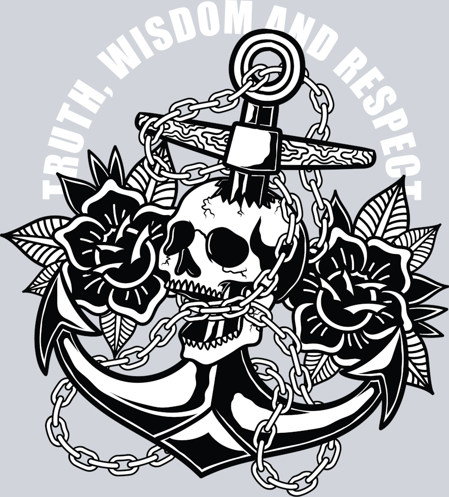 DTF Transfer High Seas - Truth Wisdom and Respect