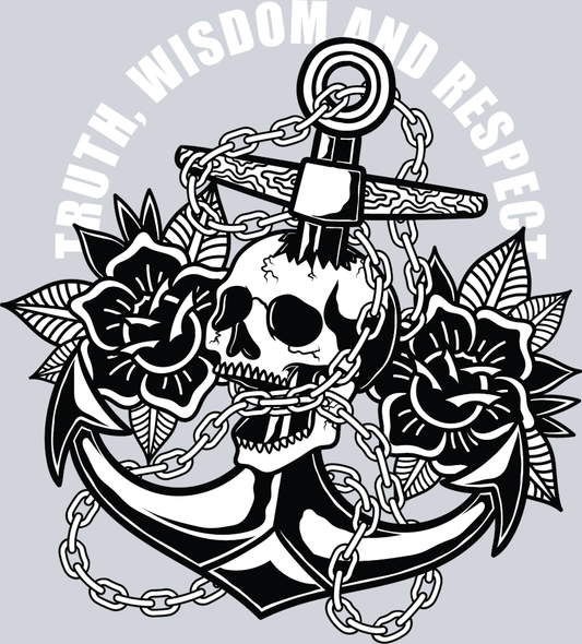 DTF Transfer High Seas - Truth Wisdom and Respect