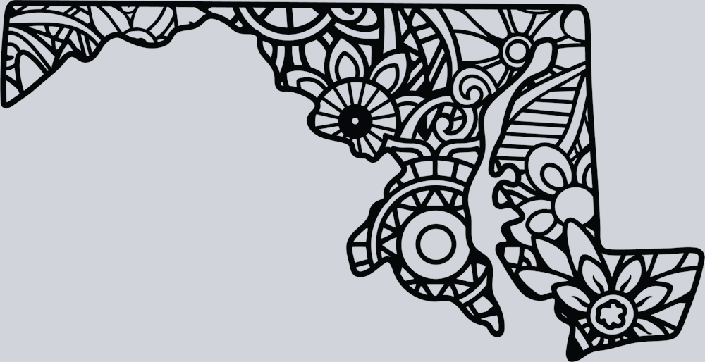 DTF Transfer Maryland - Mandala