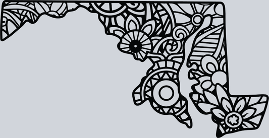 DTF Transfer Maryland - Mandala