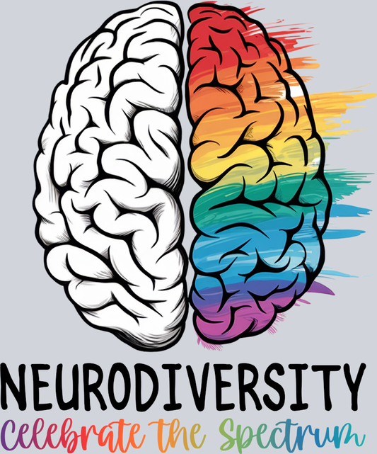DTF Transfer Autism - Neurodiversity Celebrate the Spectrum